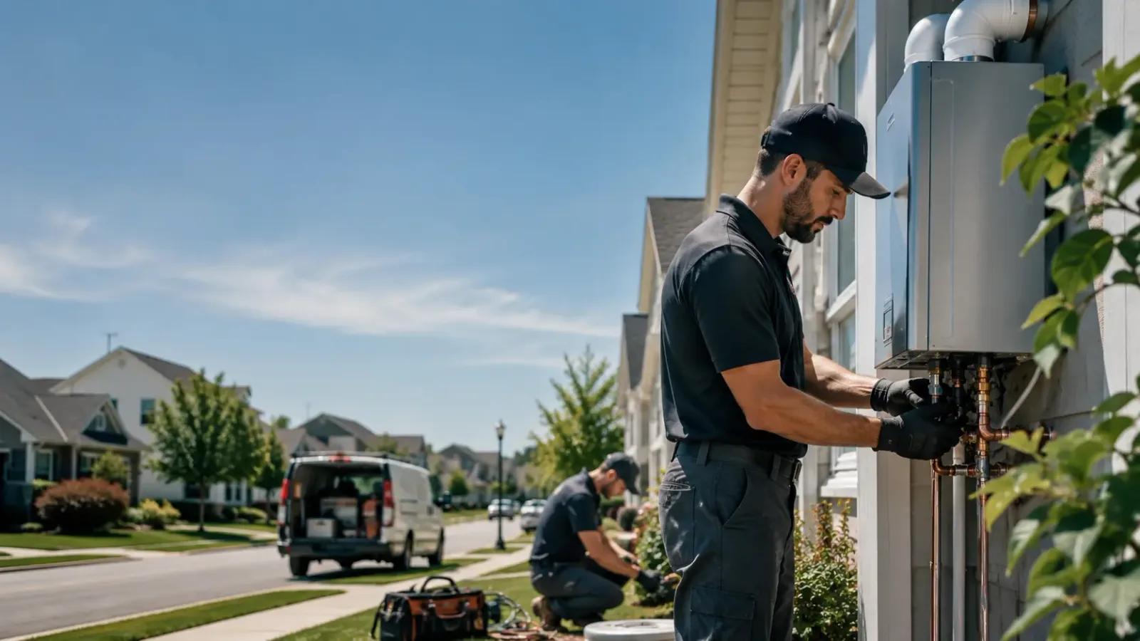 Tankless Water Heater Installation in Rush, NY